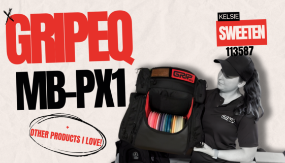 Why the GRIPeq MB-PX1 is My Go-To Disc Golf Bag (+ Other GRIPeq Must-Haves!)