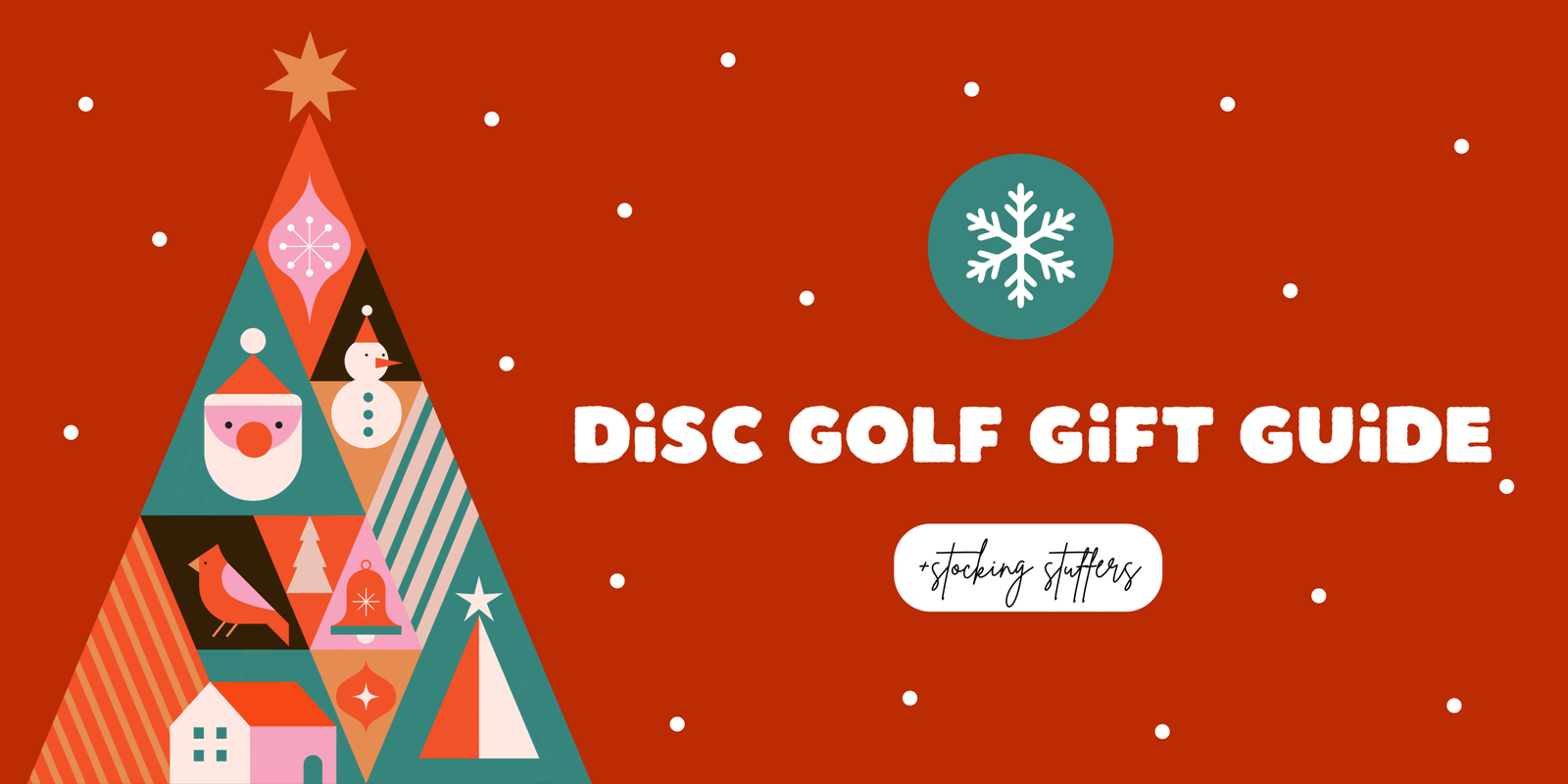 Red And Green Modern Holiday Gift Guide Site Banner